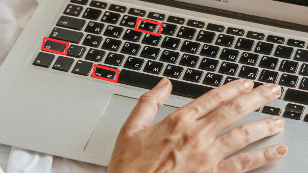 Mac screenshot keyboard shortcut