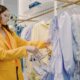“Minimalist capsule wardrobe featuring Quince silk tops, sweaters, and dresses.