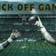 Dallas Cowboys and Philadelphia Eagles players facing off in 2025 NFL season opener