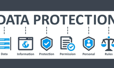Data privacy and consent form illustration