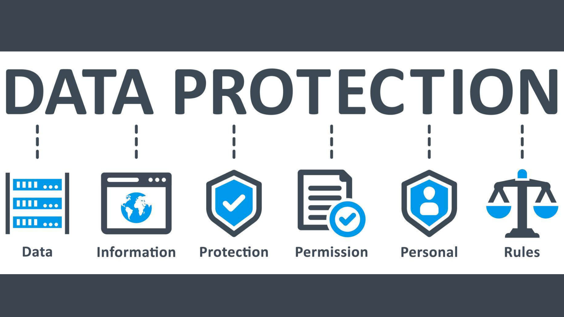 Data privacy and consent form illustration