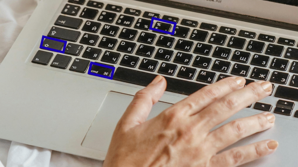 Mac screenshot keyboard shortcut