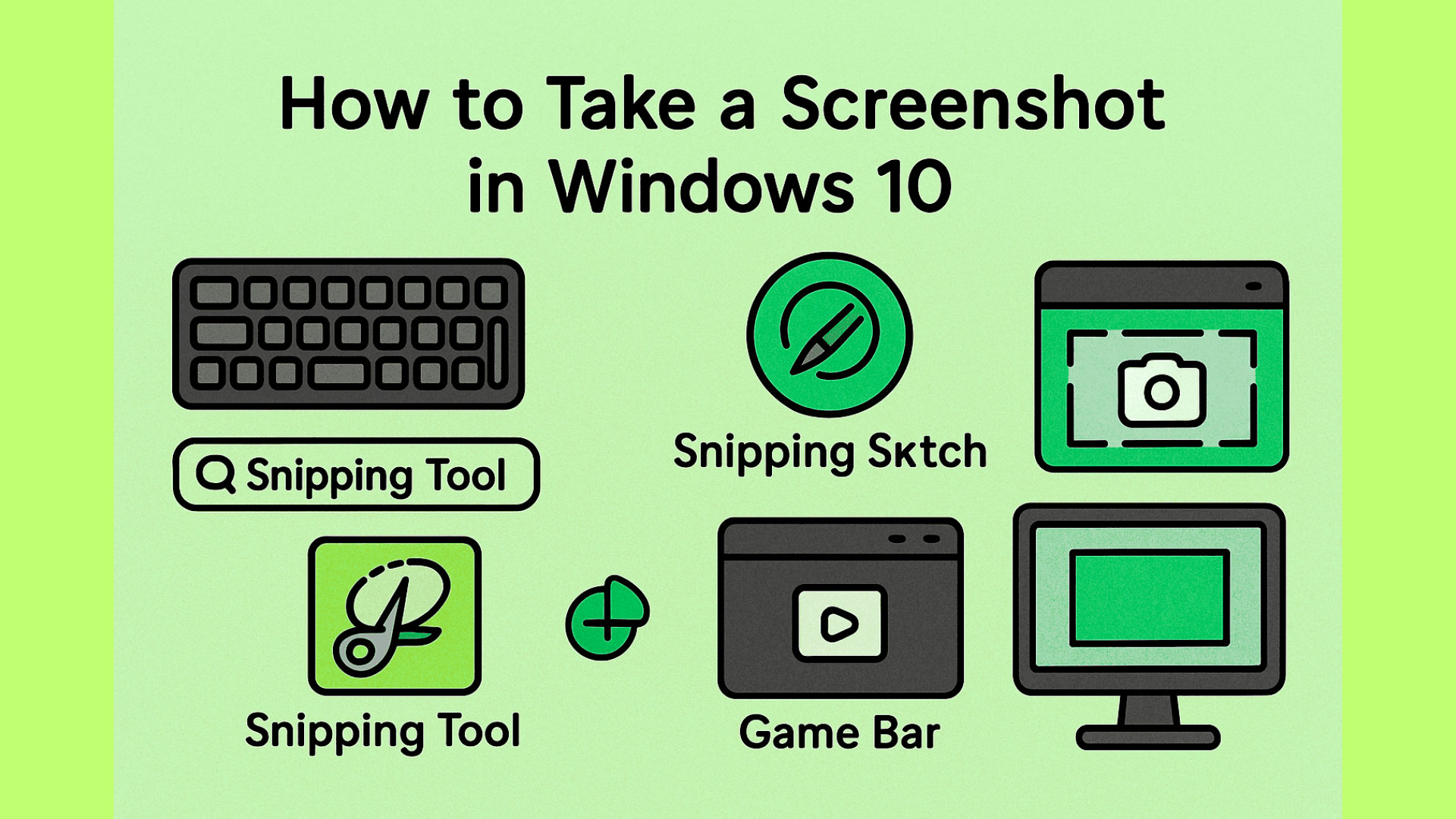 How to Take a Screenshot on Windows