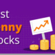 Infographic showing penny stock characteristics vs. regular stocks