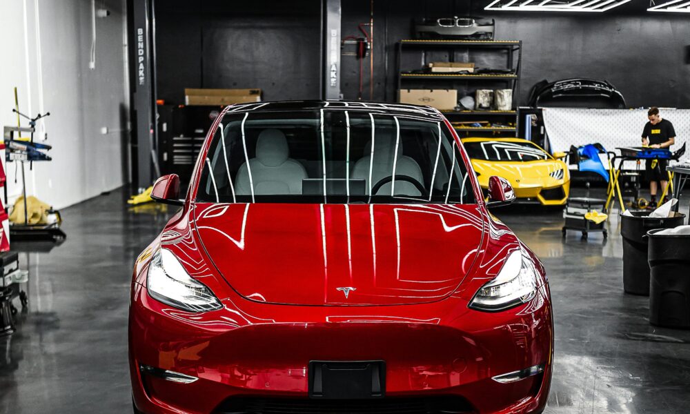Tesla electric vehicles