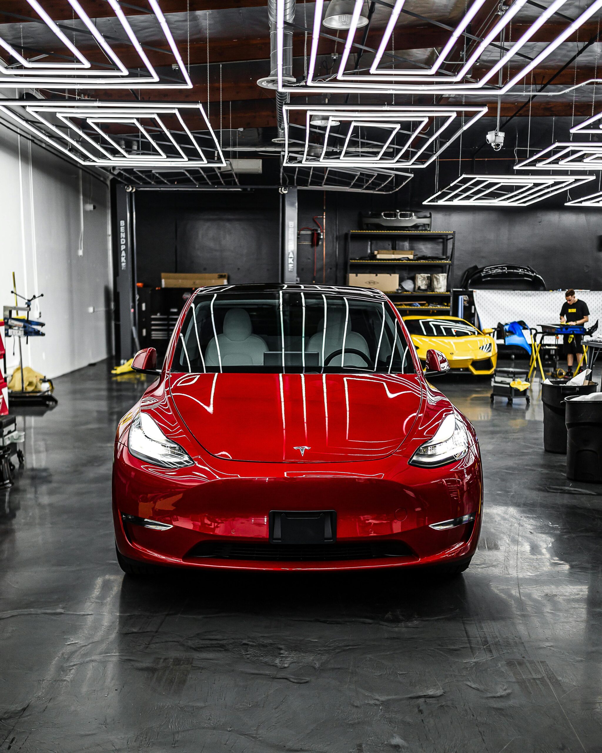 Tesla electric vehicles