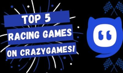 Crazy Games website showing game categories.