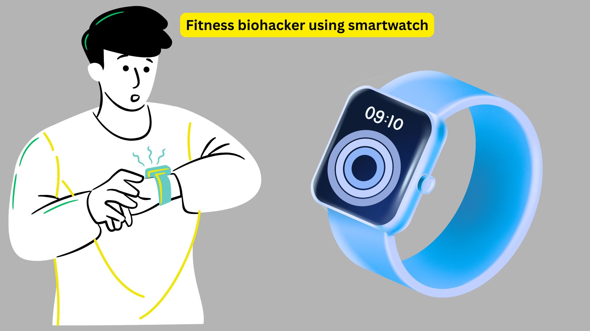 Biohacking fitness training with smart devices