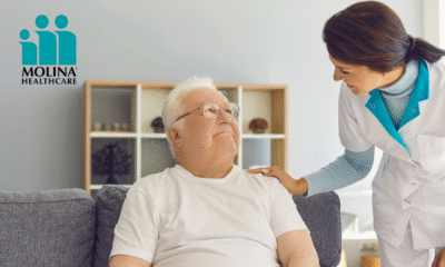 Senior using Molina Healthcare Medicare Advantage benefits.