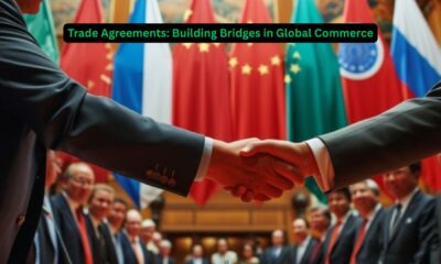 symbolic of bilateral/multilateral trade deals.