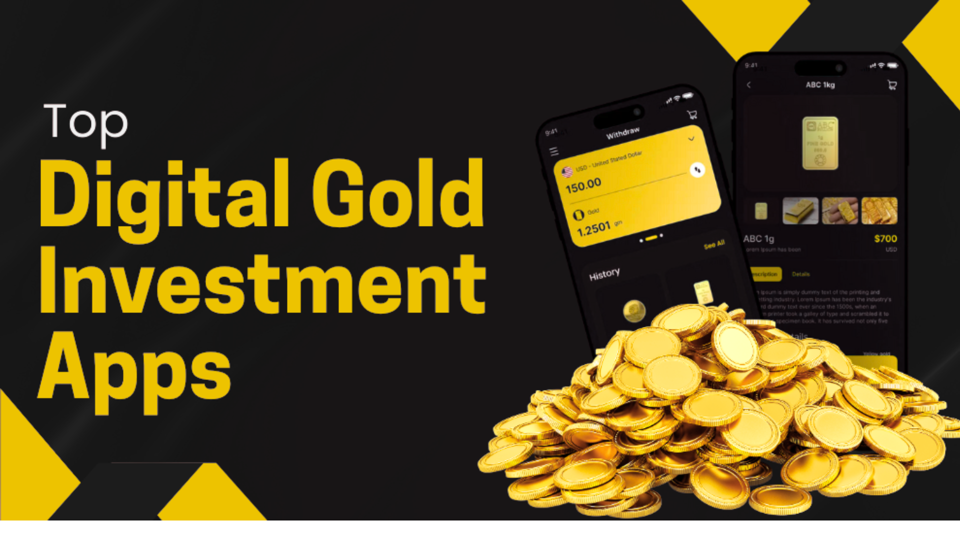 Digital Gold App Screenshot modern gold investment methods.