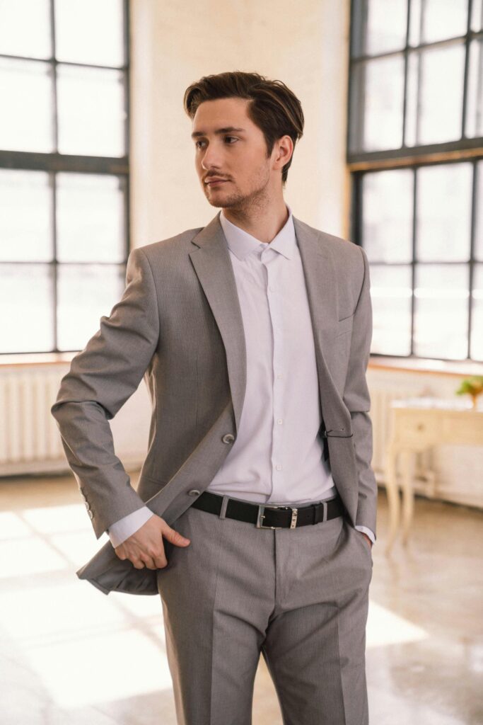 White sneakers and leather shoes for men fashion 2025”