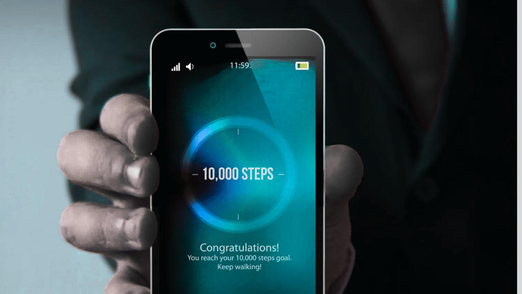 Tracking your steps daily keeps you accountable and motivated.