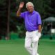 Ben Crenshaw celebrating his Masters victory