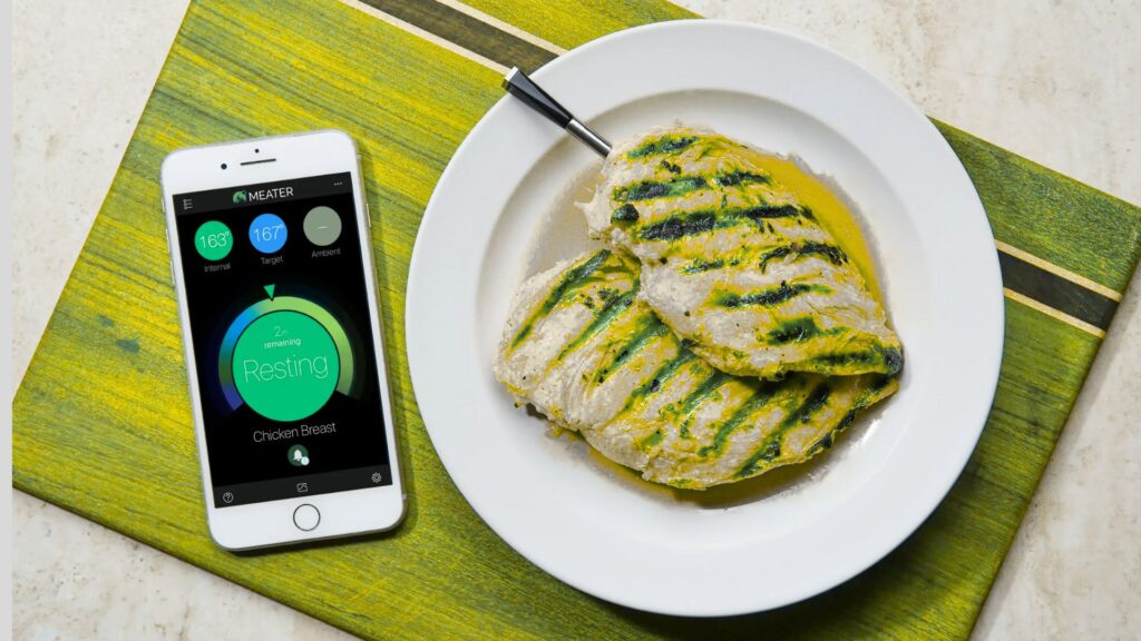 Safe Meat Cooking for Kids Using a Wireless Thermometer