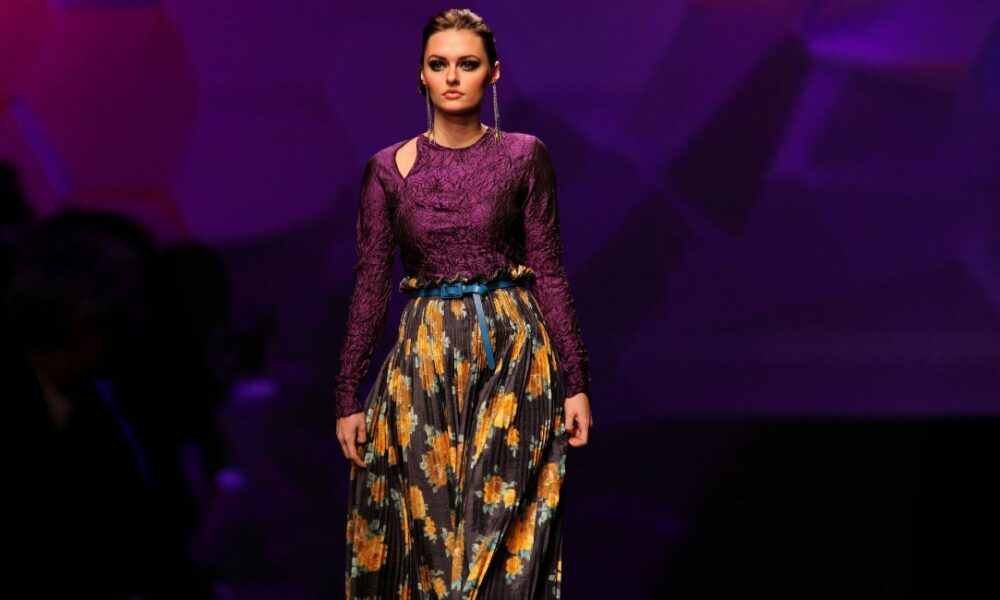 Spring/Summer 2026 fashion trends runway collage featuring utility dressing, literary chic, and lady of leisure styles